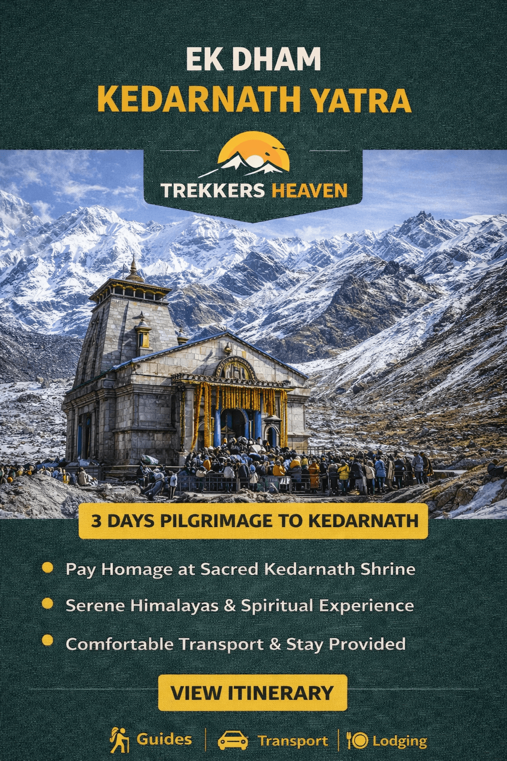 Ek Dham Kedarnath Yatra