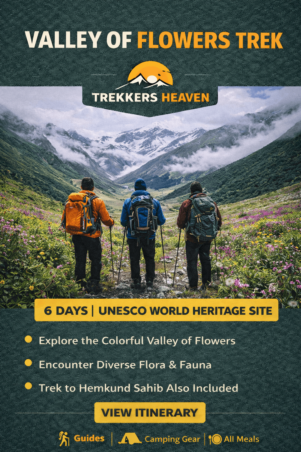 Valley of Flowers Trek